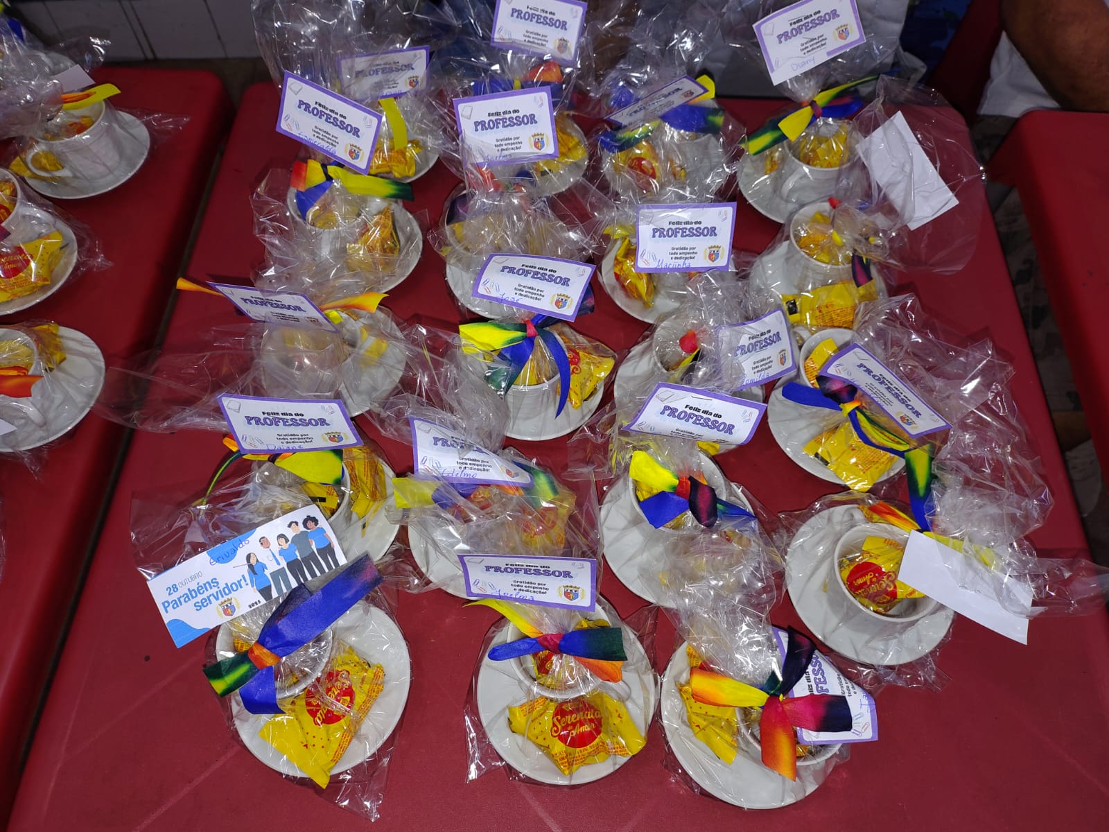 Festa dos Educadores da Escola Julieta Ramos em homenagem aos professores e funcionários da educação